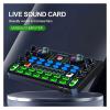 WEIWO Sound Card English Version Professional Sound Cards Audio Mixer For Broadcast KTV Singing Live Sound Mixer X60 view 3