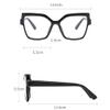 bullabulling 3 Pack Trendy Cat Eye Blue Light Blocking Reading Glasses for Women, Anti UV Computer Readers L05 (green/blue/tea, 1.75, x) view 4