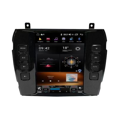9.7" Screen Android 13.0 Car Stereo Radio for Jaguar XJ X-Type 2004-2009 Tesla Style Radio Player Car GPS Navigation, WiFi, Bluetooth, Carplay Unit (Black, 4-64GB)