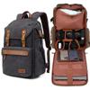 Tuceng Camera backpack ; Professional UAV Camera bag ;Backpack Large Capacity Photography Canvas backpack camera baggrey view 3