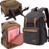 Tuceng Camera backpack ; Professional UAV Camera bag ;Backpack Large Capacity Photography Canvas backpack camera baggrey view 4