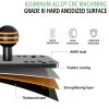 xsaaczm Rectangle Plate 1" Ball Mount with Aluminum Alloy,Compatible with RAM Mounts B Size 1" Double Socket Arms, Suitable for Garmin Devices (Rectangle Plate) view 3
