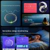 Smart Rings for Men Women Health Ring Fitness Tracker Heart Rate Monitor Sleep Tracker Pedometer Calories Step Counter Waterproof Rings Compatible with iOS Android Phones view 2
