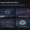 Smart Rings for Men Women Health Ring Fitness Tracker Heart Rate Monitor Sleep Tracker Pedometer Calories Step Counter Waterproof Rings Compatible with iOS Android Phones view 3
