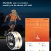Smart Rings for Men Women Health Ring Fitness Tracker Heart Rate Monitor Sleep Tracker Pedometer Calories Step Counter Waterproof Rings Compatible with iOS Android Phones view 4