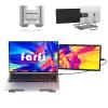 14inch Laptop Screen Extender - 360 Rotatable Attachable Portable Monitor for Laptop TFT USB Laptop Dual Screen, Plug and Play for Mac, PC, & Chrome (Single 14.1" Portable Monitor with Stand)