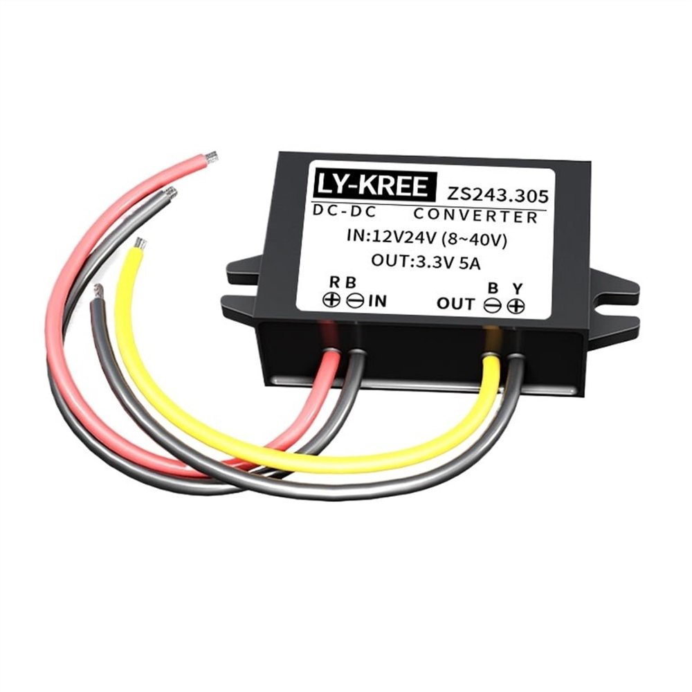 24V to 3.3V Converter DC-DC 12V to 3.3V Step-down module DC to DC Converter 1A 3A 5A 10A(12V24V to 3.3V 2A)