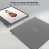 Aircawin Case for 7'' for Onyx Boox Tablet Go 7/GO 7 Color Series (1/2th Gen,2024/2025 Released)/Onyx Boox Leaf2/Leaf3/Leaf3 C/Page/Galileo e-Reader Case Clear,Shockproof Soft TPU Back Cover-Clear view 4