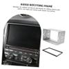 Hemobllo Car Stereo Mounting Frame Kit Head Unit Installation Bracket for Vehicle Audio Systems Sturdy Design with Hardware for Easy Retrofits view 3