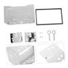 Hemobllo Car Stereo Mounting Frame Kit Head Unit Installation Bracket for Vehicle Audio Systems Sturdy Design with Hardware for Easy Retrofits view 4