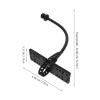 SUPVOX Fish Finder Bracket Fish Finder Mount for Boat Support Kayak Holder view 3