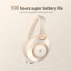 EAORUL Active Noise Cancelling Headphones, 100H Playtime Headphones Wireless Bluetooth, Bluetooth Headphone with Microphone, Over- Ear Wireless Headphone with Deep Bass for Travel view 3