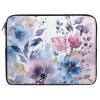 17inch Laptop Sleeve Bag Floral Watercolor Painting Laptop Bag Shockproof Computer Carrying Cover Slim Briefcase Handbag view 1