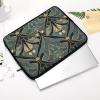 17inch Laptop Sleeve Bag Black and Gray Laptop Bag Shockproof Computer Carrying Cover Slim Briefcase Handbag view 3