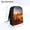 VTCTOASY Backpack Travel Laptop Backpack For Men Women Lightweight Rucksack Western Desert Casual Daypack view 4