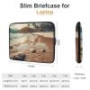 17inch Laptop Sleeve Bag The Beach Has Sand Laptop Bag Shockproof Computer Carrying Cover Slim Briefcase Handbag view 2