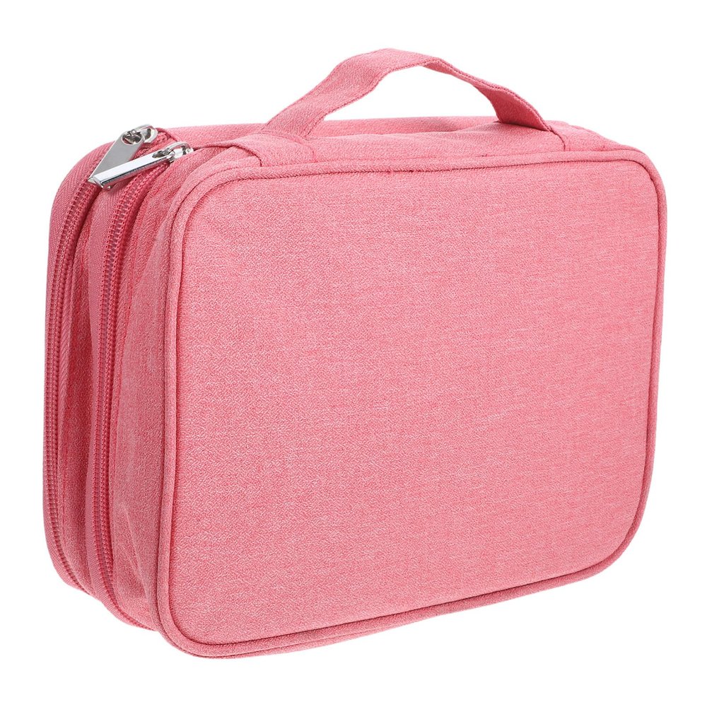 Housoutil Portable Electronic Organizer Case for Earphones Charging Cables and Accessories Travel Storage Bag for Digital Devices Capacity Lightweight Design for Business Trips and Vacations