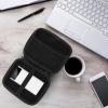 Housoutil Cable Organizer Pouch Portable Travel Storage Case for Usb Drives Earphones and Accessories Material for Electronics for Business Trips and Daily Use view 4