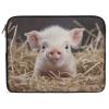 17inch Laptop Sleeve Bag Straw and Piglet Laptop Bag Shockproof Computer Carrying Cover Slim Briefcase Handbag view 1
