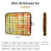 13inch Laptop Sleeve Bag White Striped Plaid Laptop Bag Shockproof Computer Carrying Cover Slim Briefcase Handbag view 2