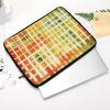 13inch Laptop Sleeve Bag White Striped Plaid Laptop Bag Shockproof Computer Carrying Cover Slim Briefcase Handbag view 3