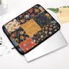 12inch Laptop Sleeve Bag Block Print Pattern Laptop Bag Shockproof Computer Carrying Cover Slim Briefcase Handbag view 3