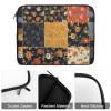 12inch Laptop Sleeve Bag Block Print Pattern Laptop Bag Shockproof Computer Carrying Cover Slim Briefcase Handbag view 4
