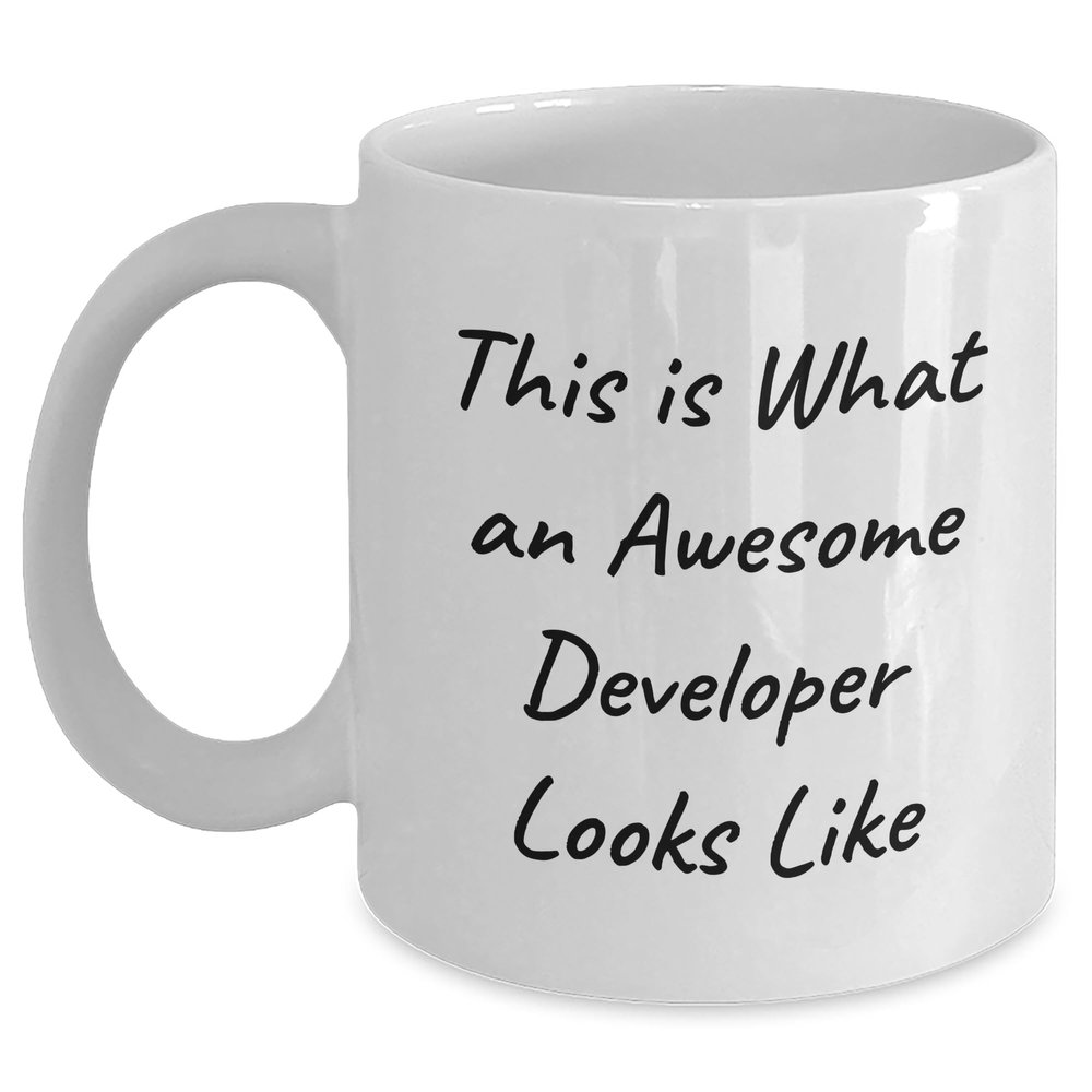 Proud Gifts Developer Mug Awesome Developer Gift 11oz Ceramic for Mom