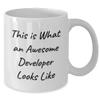 Proud Gifts Developer Mug Awesome Developer Gift 11oz Ceramic for Mom view 2