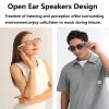 Yosugar Smart Glasses for Men and Women,Bluetooth Glasses with Mic & Speakers,Fast Charging Audio Glasses Support Wake Up Voice Assistant (Black) view 2