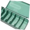 ARTIBETTER Cable Storage Organizer with Multi-Compartment Design for Charging Cords Data Wires and Headphones Portable Management Box for Desktop Use Includes Cable Ties view 2