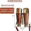 DirectNine Basics Antique Victorian Marine Brass Leather Binocular Sailor Instrument, Nautical Design, Orange, London 1915, for Home view 2