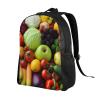 VTCTOASY Backpack Travel Laptop Backpack For Men Women Lightweight Rucksack Fresh Fruits And Vegetables Casual Daypack view 2