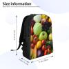 VTCTOASY Backpack Travel Laptop Backpack For Men Women Lightweight Rucksack Fresh Fruits And Vegetables Casual Daypack view 4