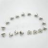 SMA Socket 10 Pieces, Suitable for SMA905 Adapter Inner Diameter 3.18 mm Fiber Optic Socket Base, Suitable for SMA ftth Coupler Jack, Bracket Base(Silver Long) view 1