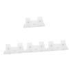 Mikikit 4sets Sleek Camera Shelf Quick No-Drill Wall Mount for Security Cameras Modern Stand for Home Bedroom Living Room view 1
