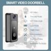 DirectNine Basics Smart Doorbell Video Doorbell Secure Video Doorbell Camera Smart Security Infrared Night Vision Wireless Remote High Definition Clear Video Doorbel view 3