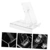 Mikikit Adjustable Foldable Tablet Stand Multi-use Desktop Holder for Galaxy Tabs and More Ergonomic Design for Office School and Travel view 3