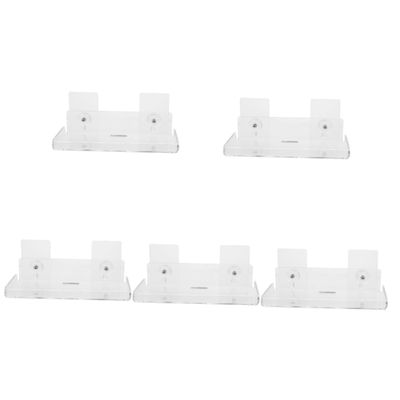 Mikikit 5sets Stable Wall Mount Camera Holder Floating Camera Shelf Easy Install for Home Bedroom Boys and Girls Room