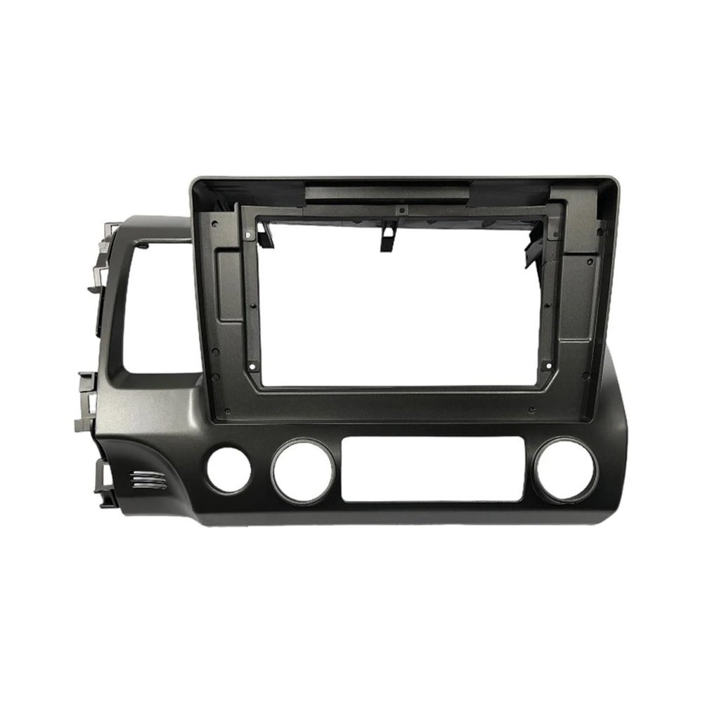 Automotive Interior Multimedia Panel 10.1 Inch Car DVD Frame Audio Trim Kits Panel Radio Player Screen 2 Fit For HONDA Fit For Civic 2006-2011 Left Stereo Fashionable And Aesthetically Pleasing(Only f