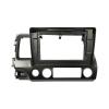 Automotive Interior Multimedia Panel 10.1 Inch Car DVD Frame Audio Trim Kits Panel Radio Player Screen 2 Fit For HONDA Fit For Civic 2006-2011 Left Stereo Fashionable And Aesthetically Pleasing(Only f view 1