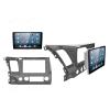 Automotive Interior Multimedia Panel 10.1 Inch Car DVD Frame Audio Trim Kits Panel Radio Player Screen 2 Fit For HONDA Fit For Civic 2006-2011 Left Stereo Fashionable And Aesthetically Pleasing(Only f view 2