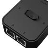 DirectNine Basics 1000Mbps Ethernet Internet Adapter 2 Port LAN Hub Portable Mini for Desktop, 50x60x25mm view 4