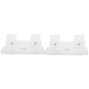 Mikikit 2sets Security Camera Wall Shelf Floating Wall Mount Floating Shelf Easy Install No Drilling Bracket view 1