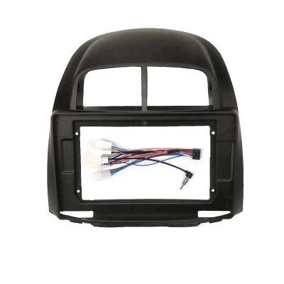 Automotive Interior Multimedia Panel 10.1 Inch Proton Myvi Fit For Toyota Fit For Daihatsu Sirion 2006-2011 Car Radio Stereo Dashboard Panel Frame 2 DVD Trim Fashionable And Aesthetically Pleasing(Fra