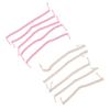 DirectNine Basics Telephone Handset Cord Cable Spiral Coiled Length 0.82 to 6.56ft, Pink, as described view 4