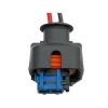 DLAHPJPT Automotive Electrical connectors 2 Pin 2.8Series Fuel Injector pl;/UG Wiring Harness Car Wa*TER/pr/oo*f Electronic Connector with Cable 1928A00517 1928405521(1 Pc), 2pin Female view 4