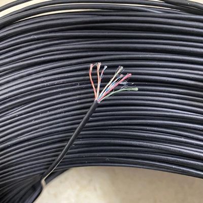 2-core 3-core 4-core 5-core 6-core TPE Headphone Round Speaker Wire Multi-Strand Microphone Welding enameled Wire Motor Wire(2core OD 1.4mm,100 m)