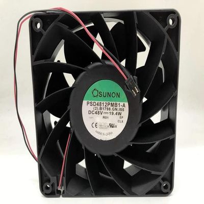 AJSWISH PSD4812PMB1-A DC48V 19.4W 12CM Inverter Cooling Fan for PSD4812PMB1-A DC Fan