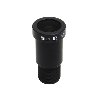 MINZIHAO 4K Lens 12 megapixel M12 1/1.7 ""8mm Long Distance Viewing Angle for Action Cameras, Black, MINZIHAO6666